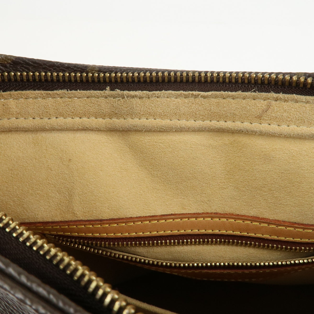 Louis Vuitton Shoulder Bag Monogram Looping GM Bown M51145 Authentic Used F/S21