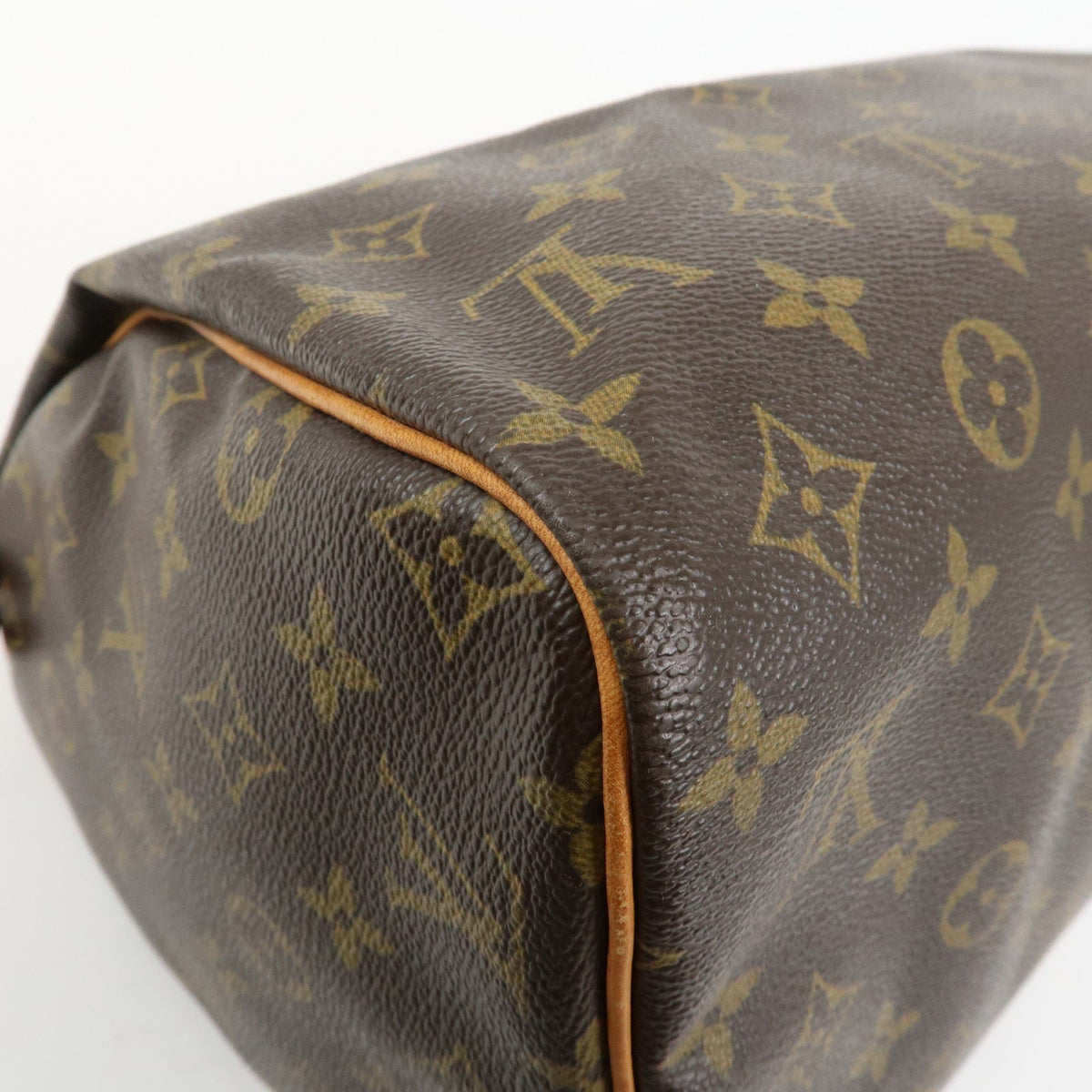 Louis Vuitton Monogram Speedy 30 Boston Bag Hand Bag Brown M41526 Auth Used F/S12