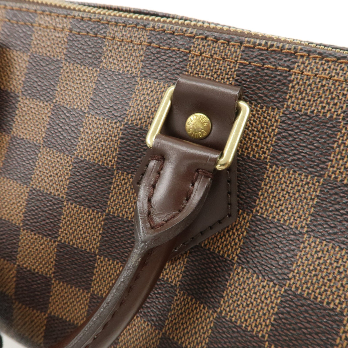 Louis Vuitton Speedy 25 Damier Ebene Handbag Boston Bag N41532 Preowned Auth13