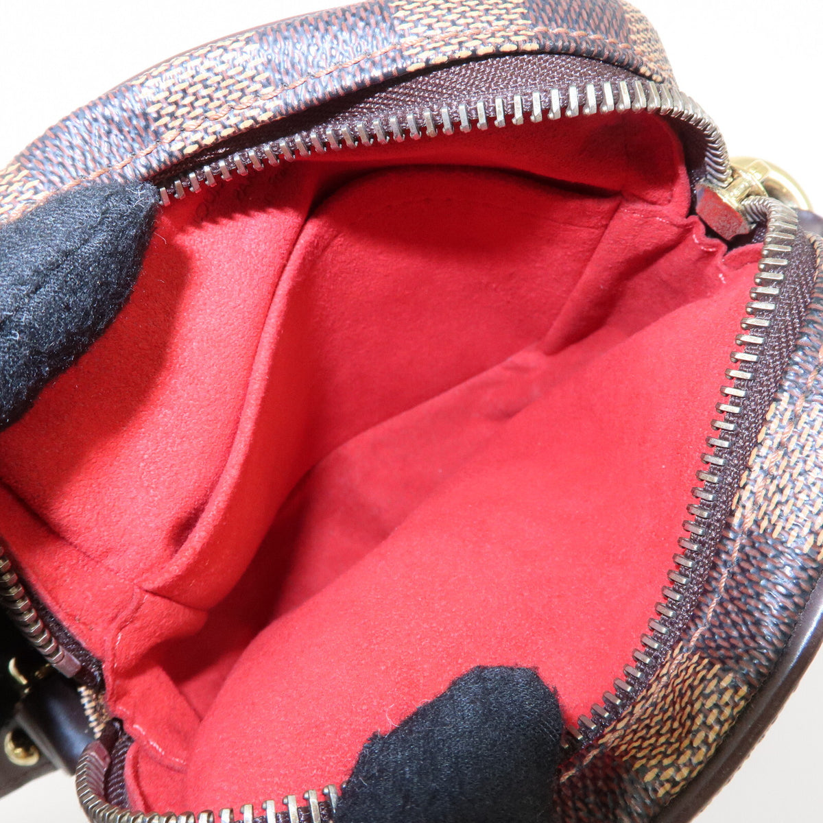 LOUIS VUITTON Damier Rift Mini Pochette Crossbody Shoulder Bag N60009 Preowned13