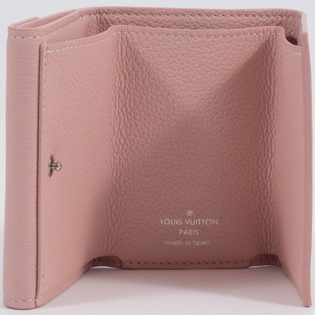 LOUIS VUITTON Portefeuille Lockmini Womens Wallet Rose Ballerine Preowned Auth15