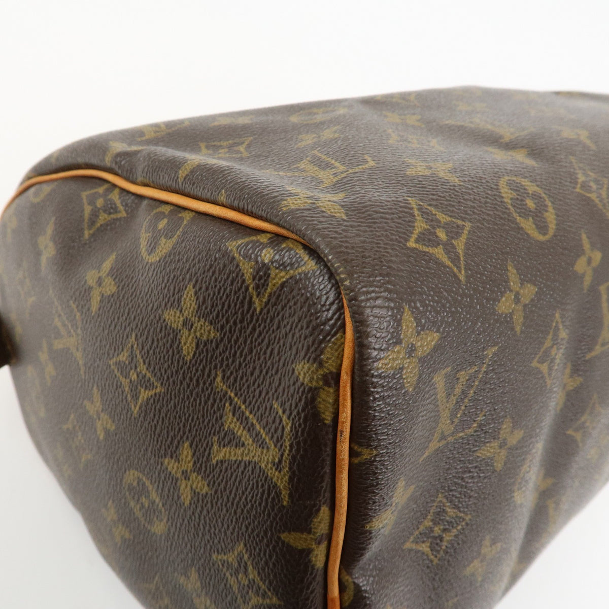 Louis Vuitton Monogram Speedy 30 Boston Bag Hand Bag Brown M41526 Auth Used F/S10