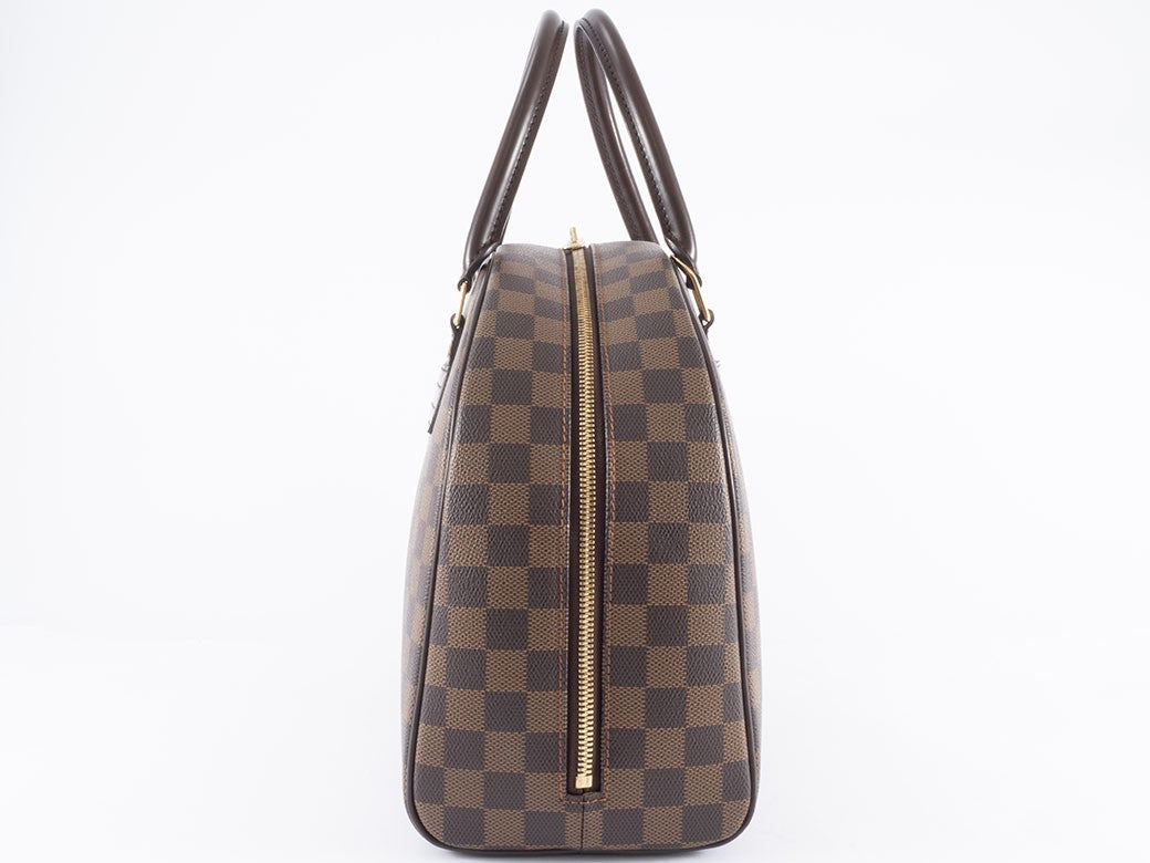 LOUIS VUITTON Nolita Damier Ebene Women Handbag Boston Bag N41455 Preowned Auth13