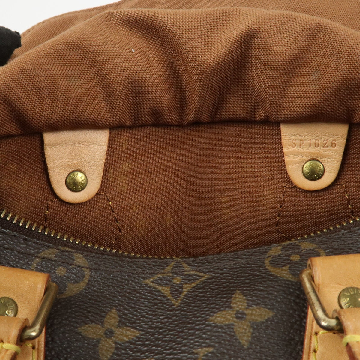 Louis Vuitton Monogram Speedy 25 Boston Bag Hand Bag Brown M41528 Preowned Auth21