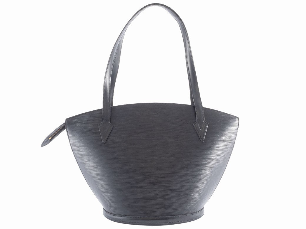 Louis Vuitton Saint Jacques Shopping M52262 Epi Black Shoulder Tote Preowned1