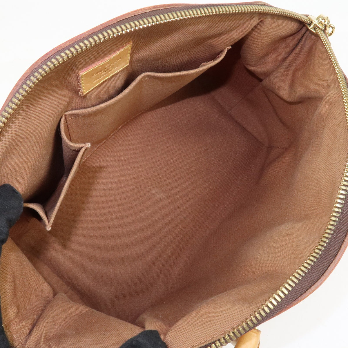 Louis Vuitton Monogram Tivoli PM Hand Bag Shoulder Bag Brown M40143 Used F/S18