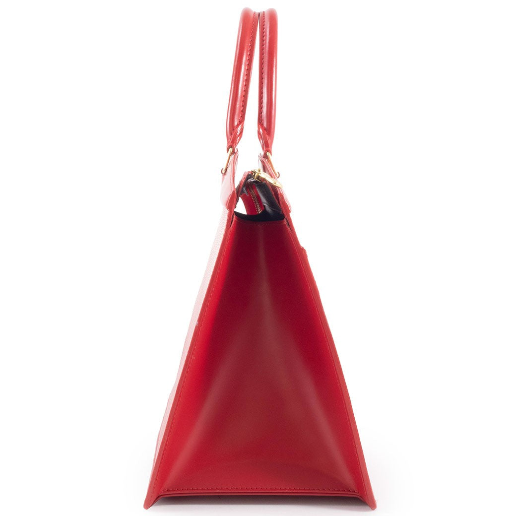 LOUIS VUITTON Riviera Womens Handbag Tote Bag Red Epi Leather Preowned Auth2
