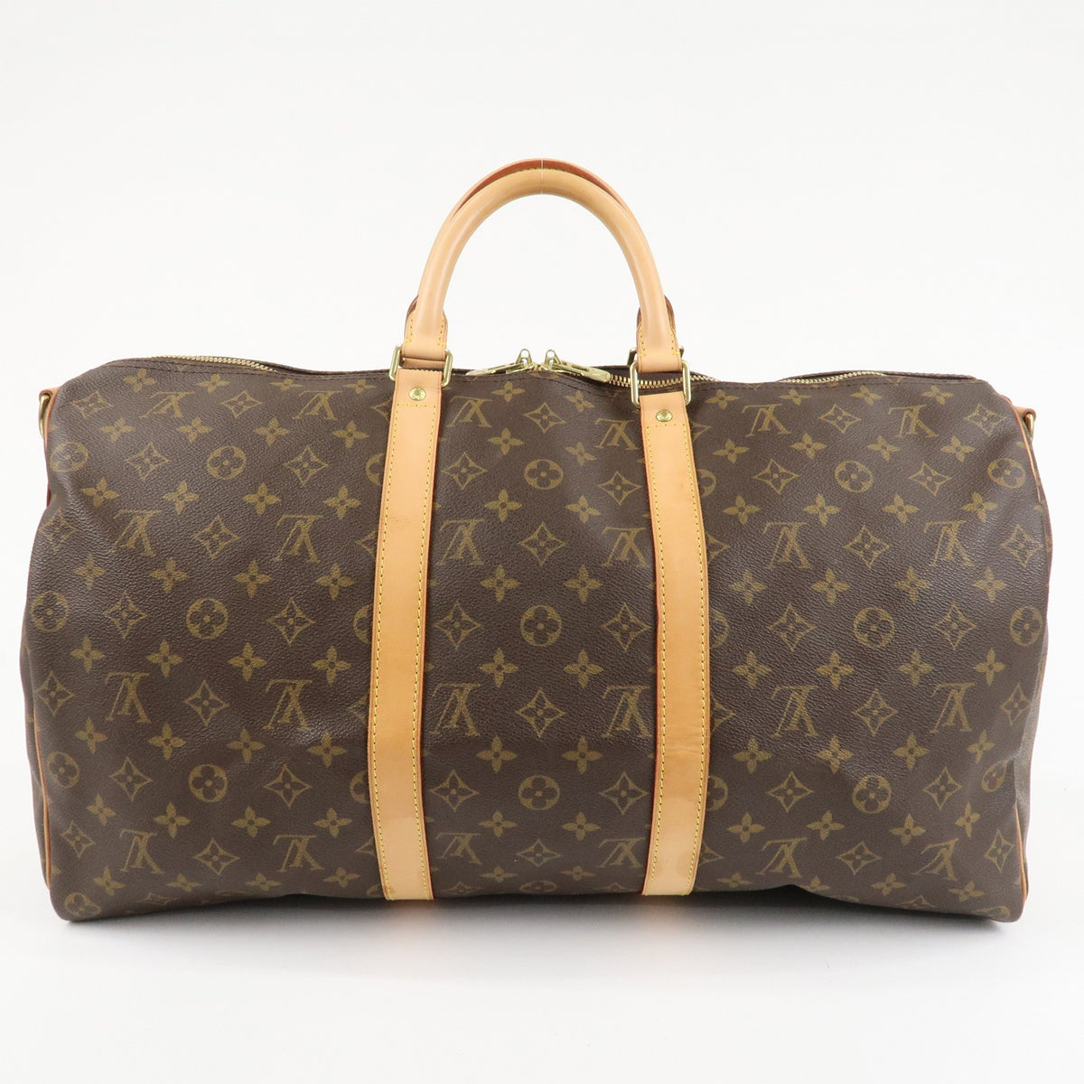 Louis Vuitton Monogram Keep All Bandouliere 50 Boston Bag M41416 Preowned Auth1