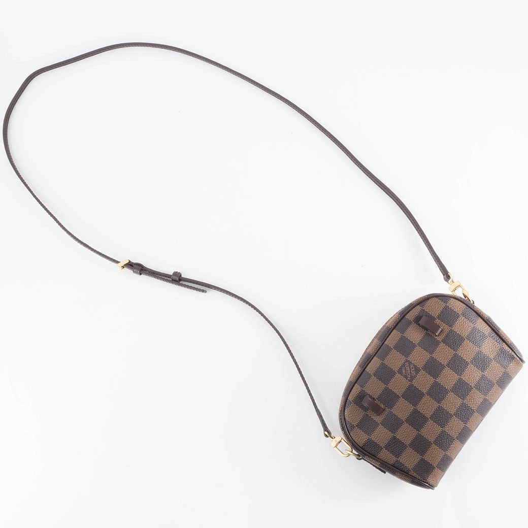 Louis Vuitton Ipanema PM N51296 Damier Ebene Canvas Brown Shoulder Bag Preowned23