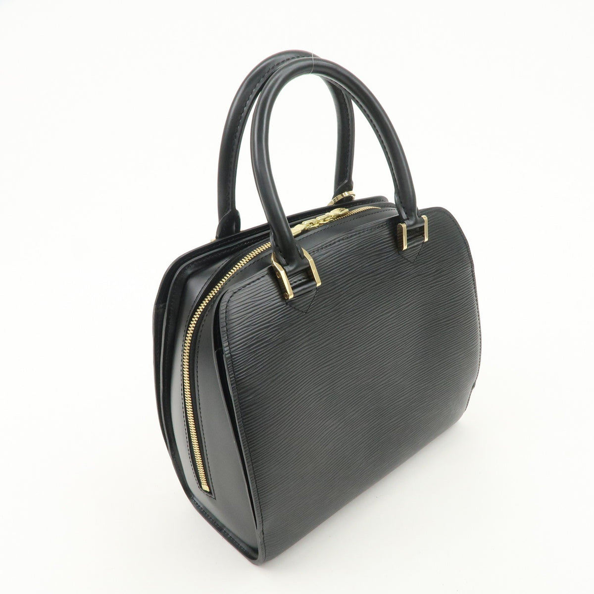 Louis Vuitton Epi Leather Pont Neuf Hand Bag Black Noir M52052 Auth Used F/S3