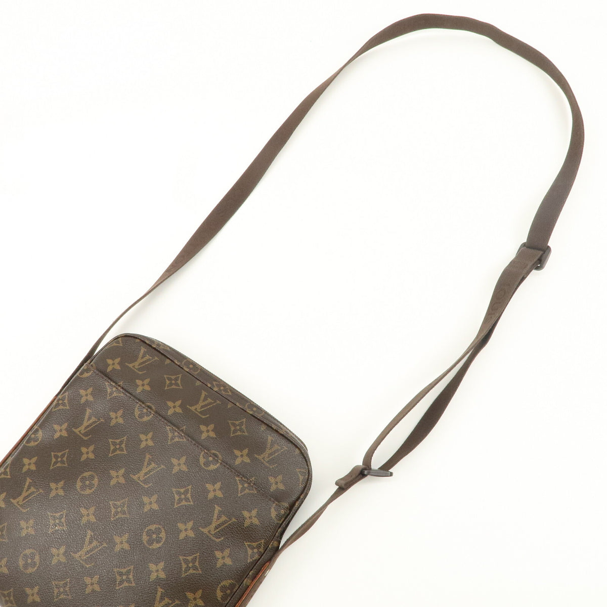 LOUIS VUITTON Trotteur Beaubourg Monogram Crossbody Shoulder Bag Preowned Auth4