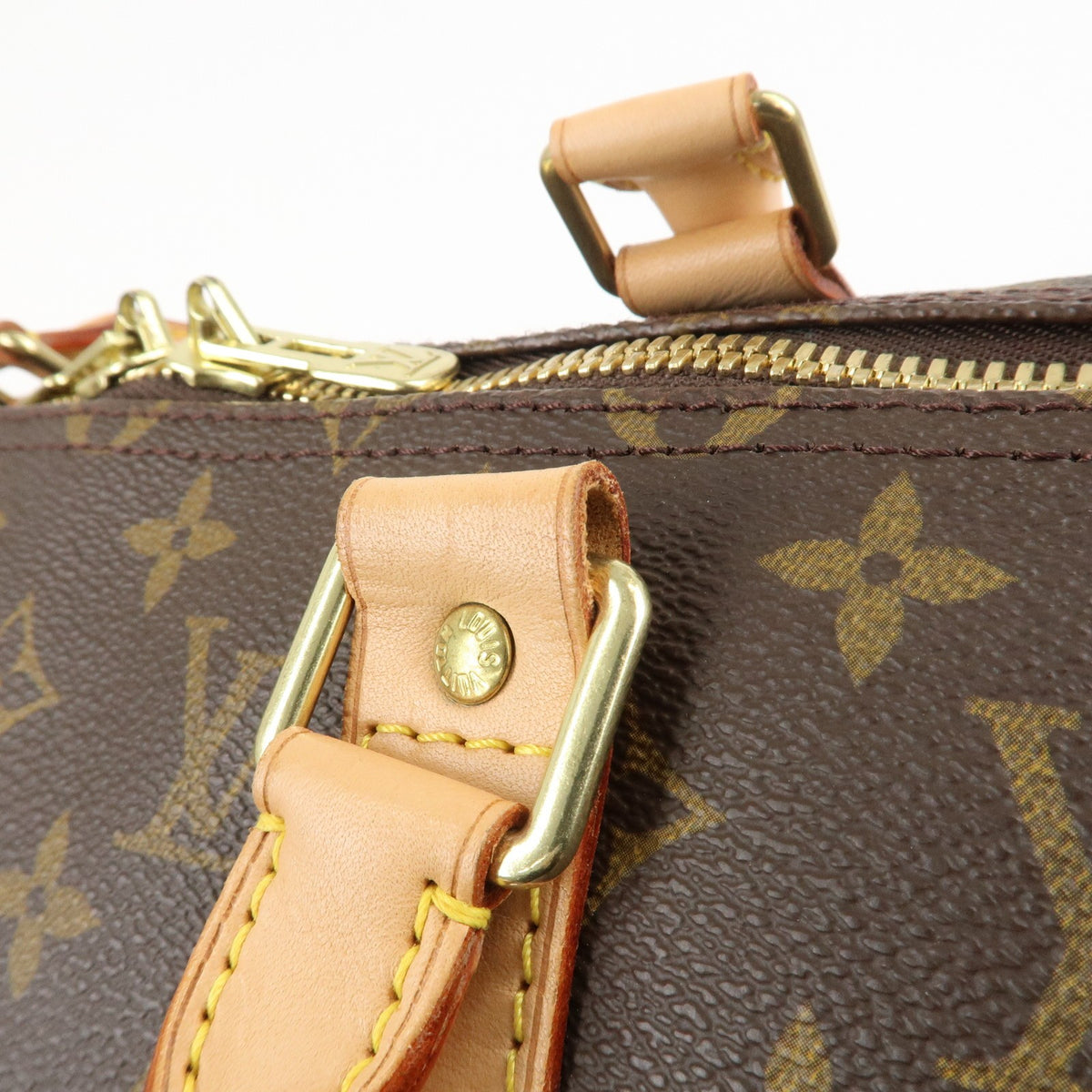Louis Vuitton Monogram Keep All Bandouliere 50 Boston Bag M41416 Preowned Auth10