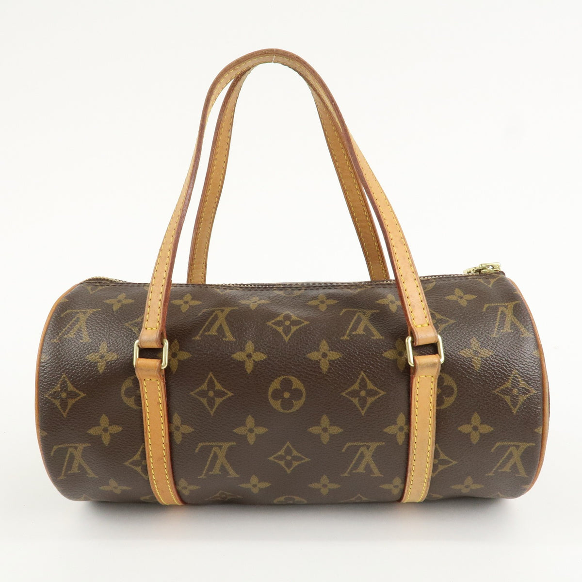 Auth Louis Vuitton Bag Monogram Papillon 30 Hand Bag New Style M51385 Reuse Used1