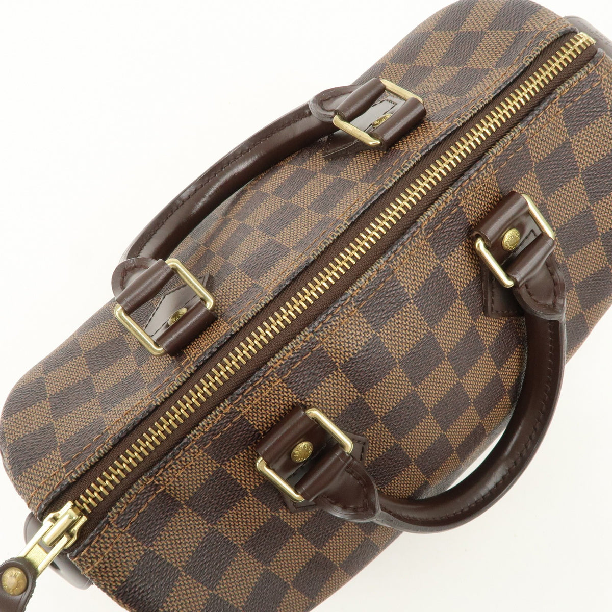 Louis Vuitton Speedy 25 Damier Ebene Handbag Boston Bag N41532 Preowned Auth5