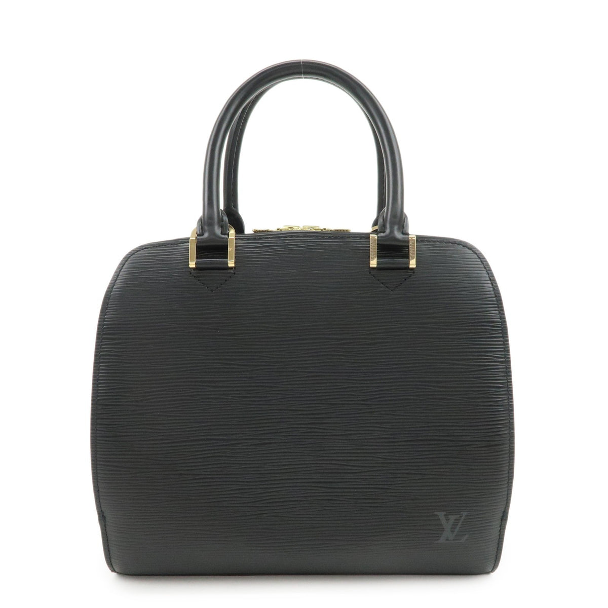 Louis Vuitton Epi Leather Pont Neuf Hand Bag Black Noir M52052 Auth Used F/S0