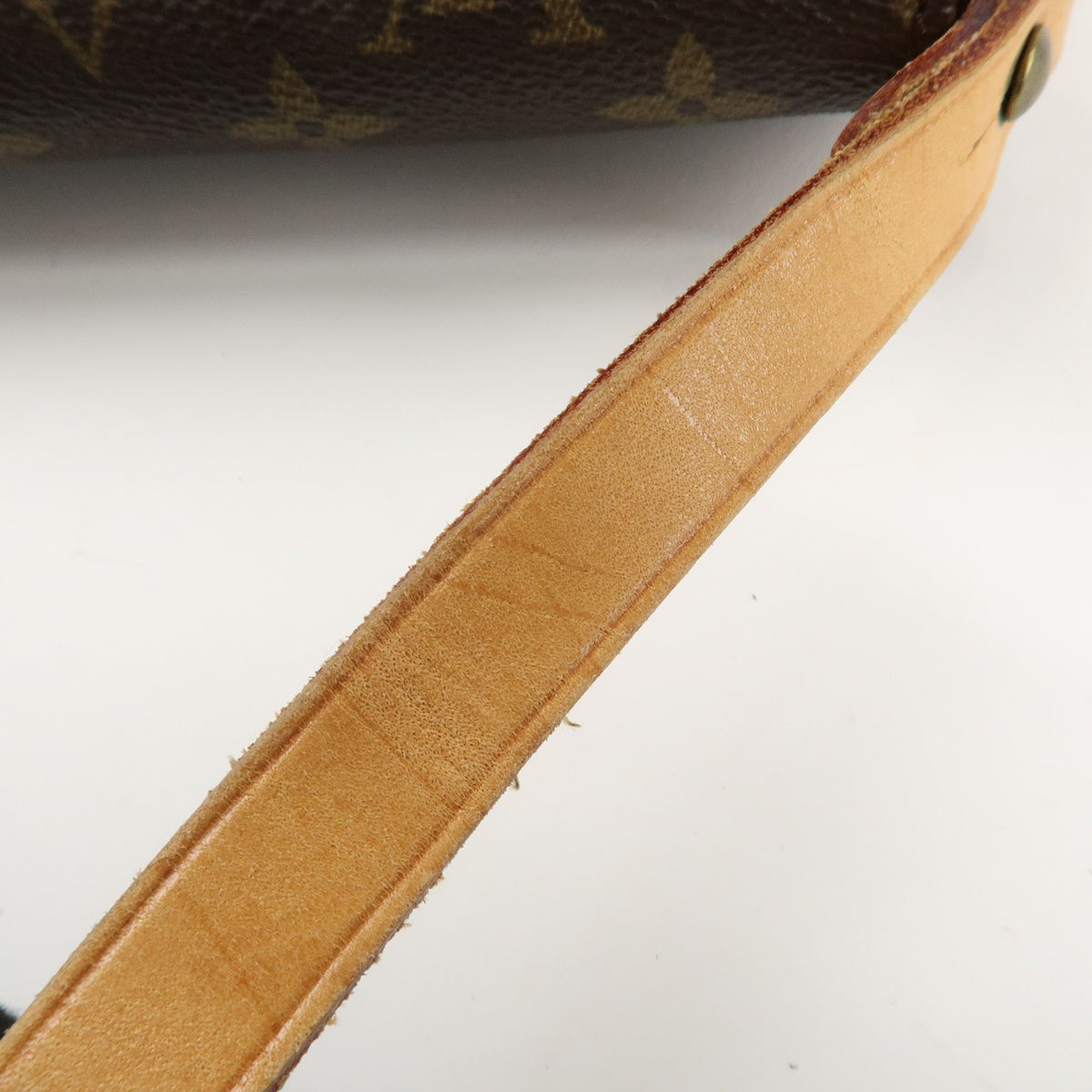 LOUIS VUITTON Mini Cartouchiere Monogram Crossbody Shoulder Bag M51254 Preowned7