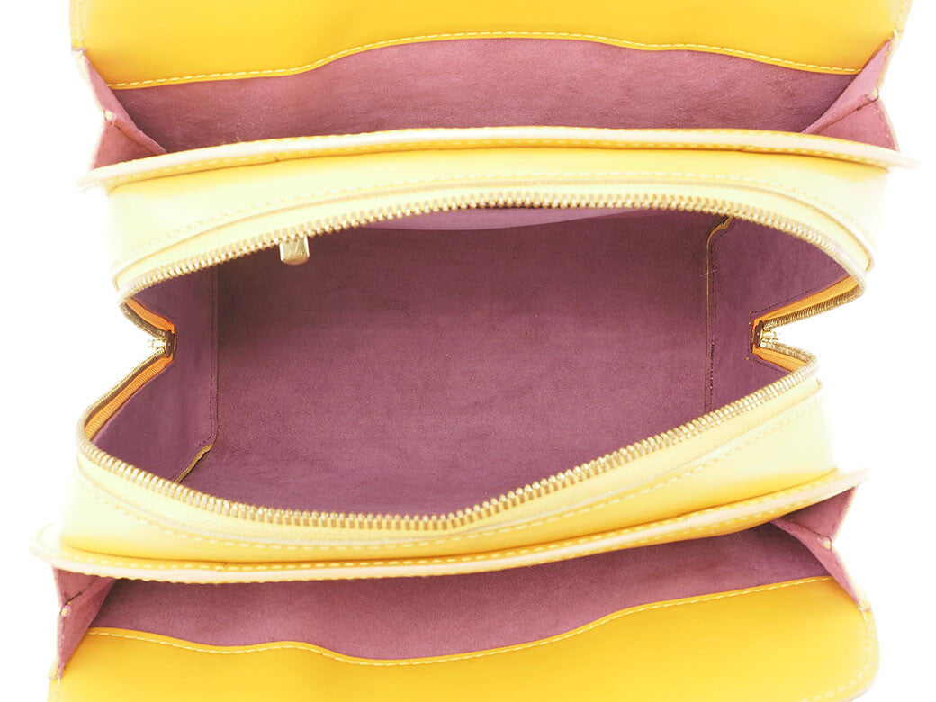 LOUIS VUITTON Pont Neuf Womens Handbag Epi Leather Yellow M52059 Preowned Auth11