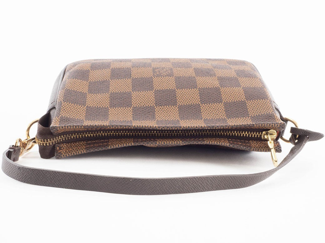 Louis Vuitton Trousses Makeup N51982 Damier Ebene Canvas Handbag Preowned20