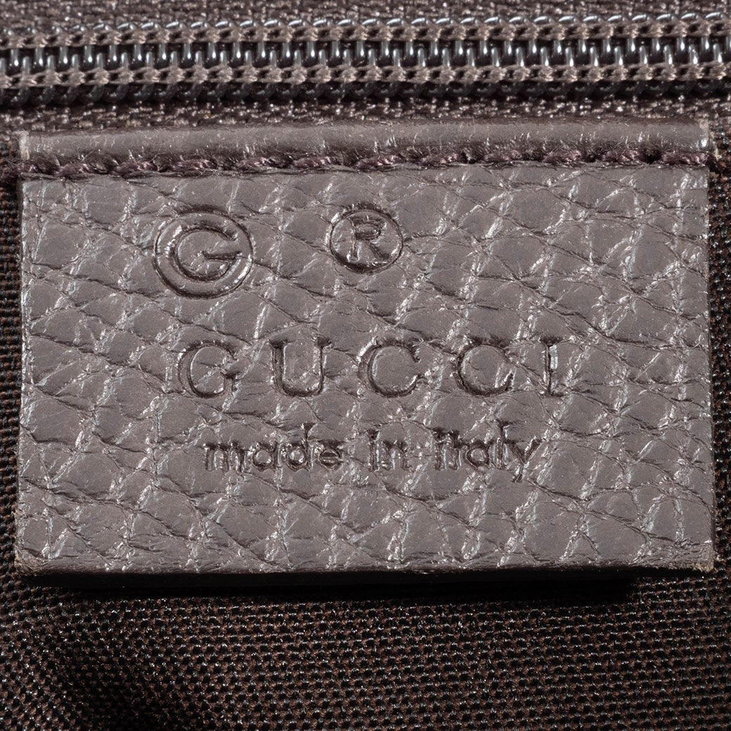 GUCCI GG Crystal Shoulder Tote Bag Sherry Line Web Beige Brown 293599 Preowned19