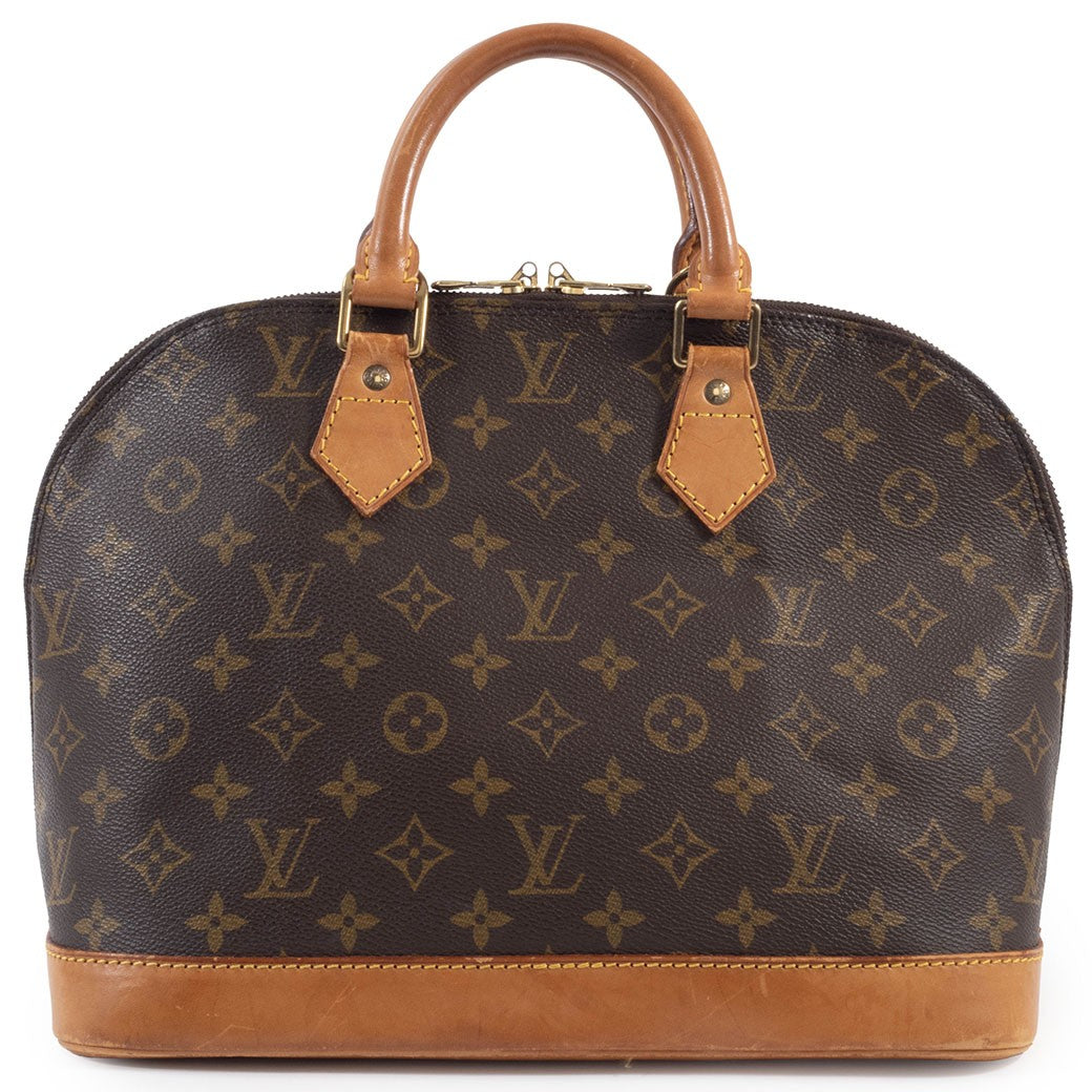 LOUIS VUITTON Alma PM Monogram Canvas Handbag Tote Bag M51130 Preowned Auth1