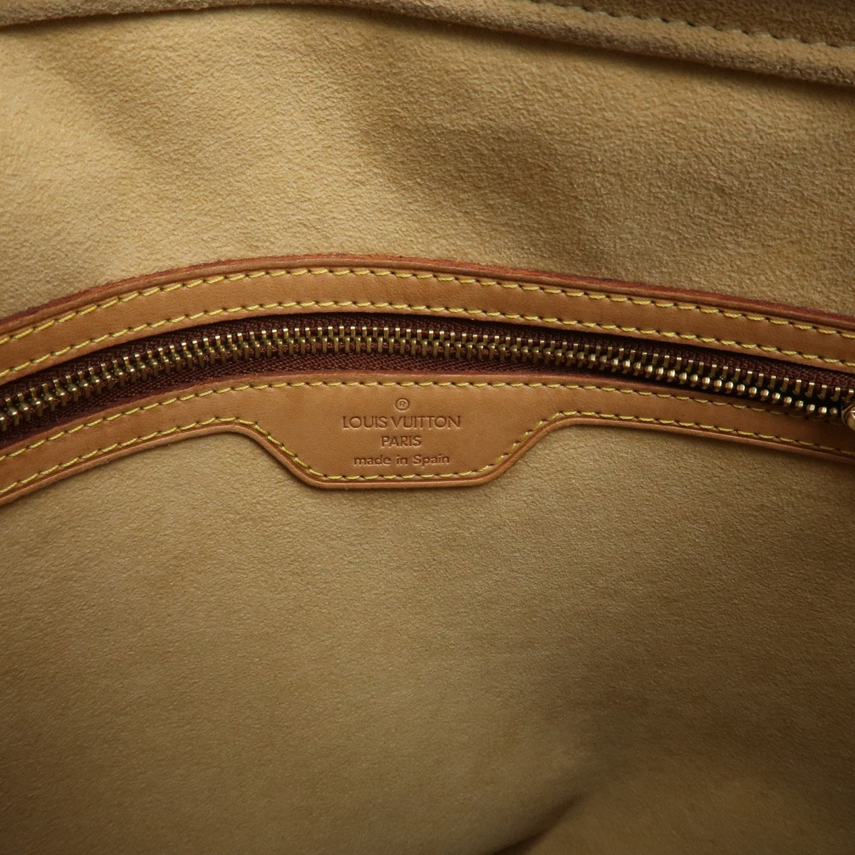 Louis Vuitton Shoulder Bag Monogram Looping GM Bown M51145 Authentic Used F/S22