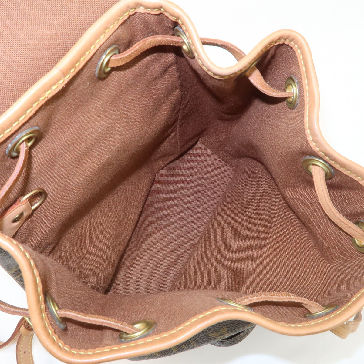 LOUIS VUITTON Mini Montsouris Backpack Monogram Canvas M51137 Preowned Auth20