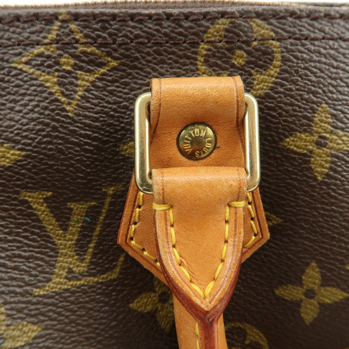 Louis Vuitton Monogram Speedy 25 Boston Bag Hand Bag Brown M41528 Auth Used F/S8