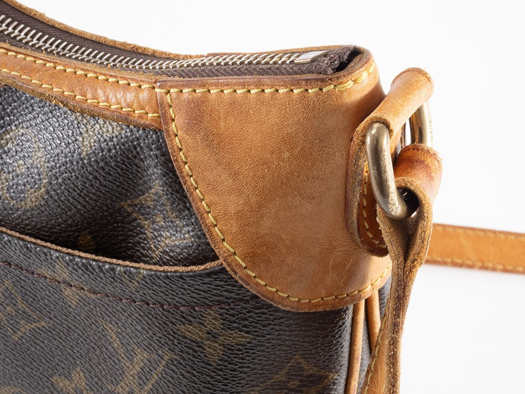 LOUIS VUITTON Odeon PM Monogram Canvas Crossbody Shoulder Bag M56390 Preowned13