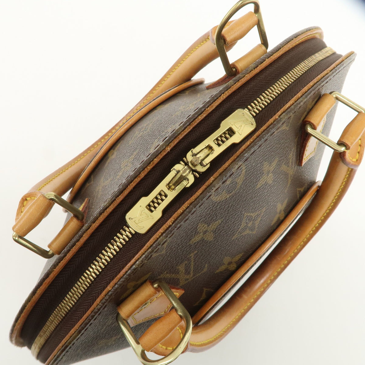 Louis Vuitton Handbag Monogram Canvas Ellipse PM Brown M51127 Auth Used F/S17