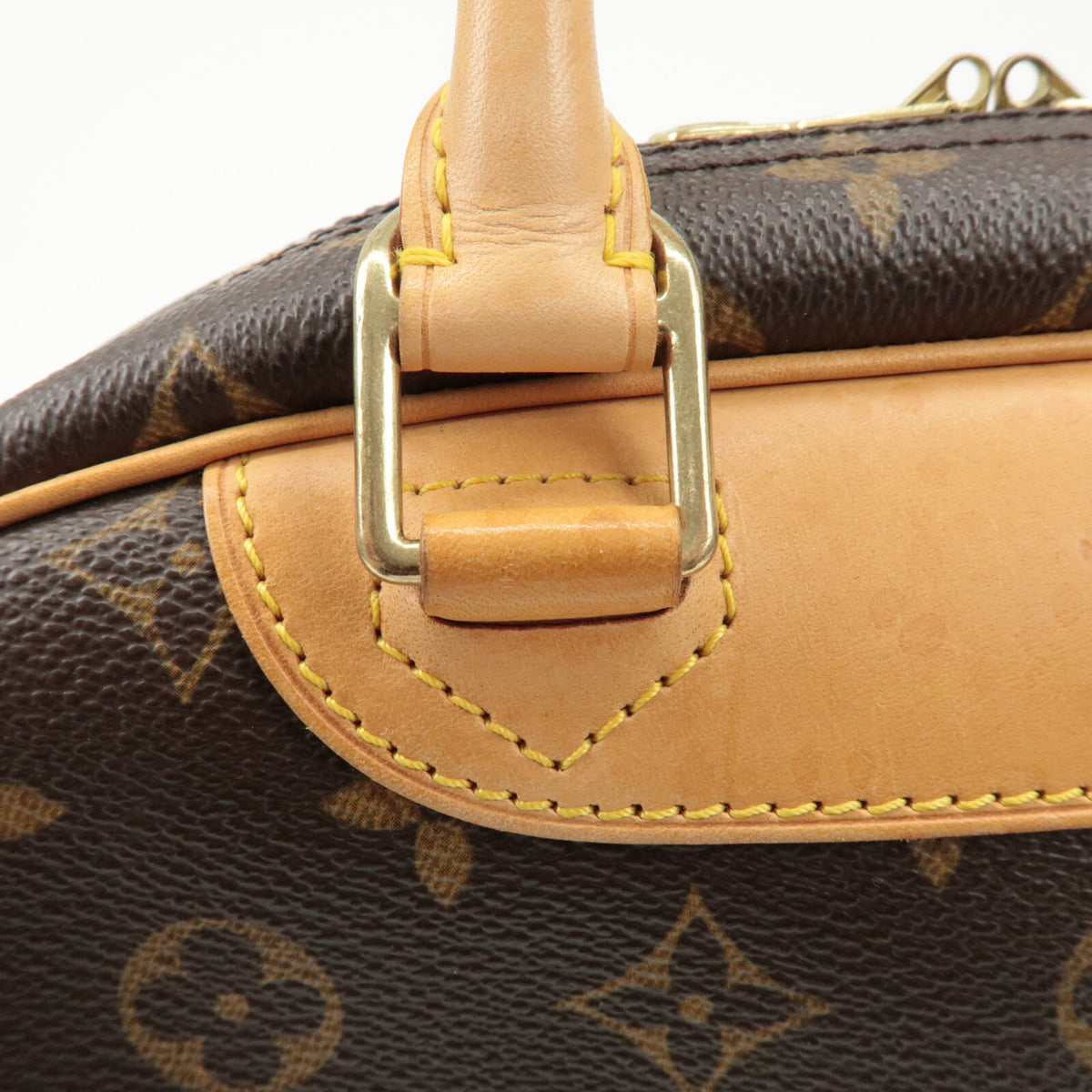 Louis Vuitton Monogram Trueville Womens Handbag Brown M42228 Preowned Auth7