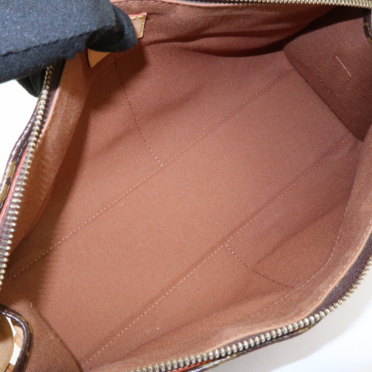 Louis Vuitton Monogram Popincourt Long Shoulder Bag Brown Large Preowned Auth21