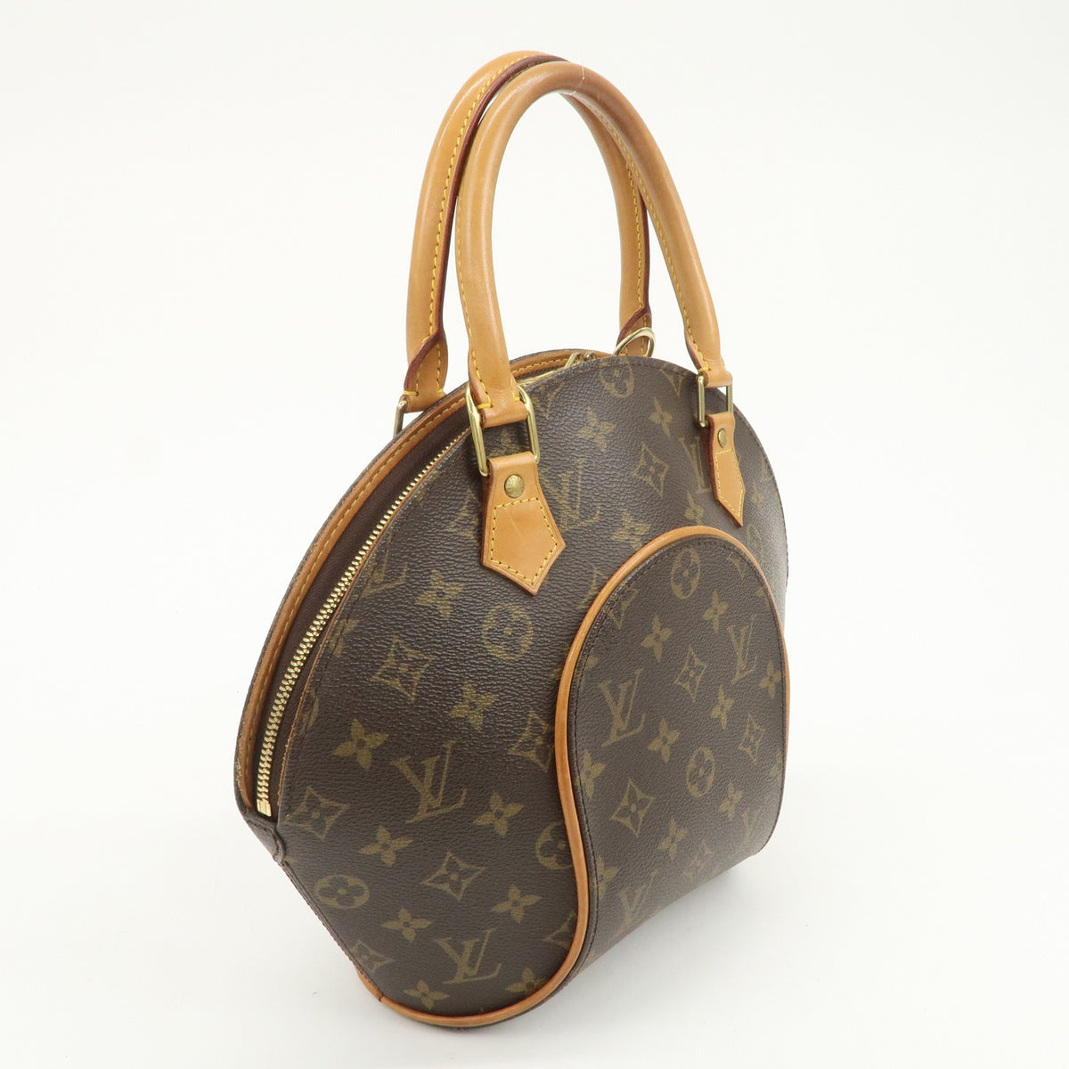 Louis Vuitton Handbag Monogram Canvas Ellipse PM Brown M51127 Auth Used F/S3