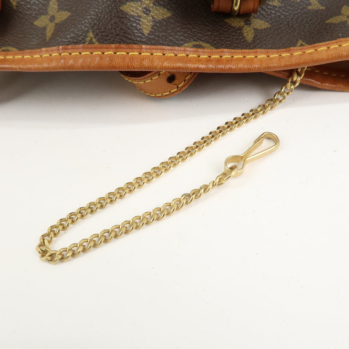 Louis Vuitton Handbag Monogram Canvas Bucket PM Brown M42238 Authentic Used F/S18