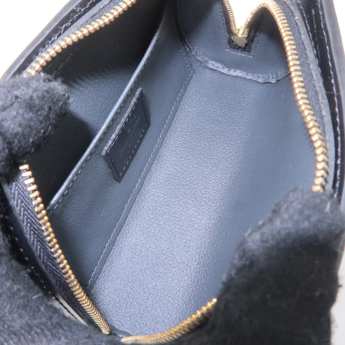 LOUIS VUITTON Dauphine PM Cosmetic Pouch Epi Leather Black M48442 Preowned Auth14