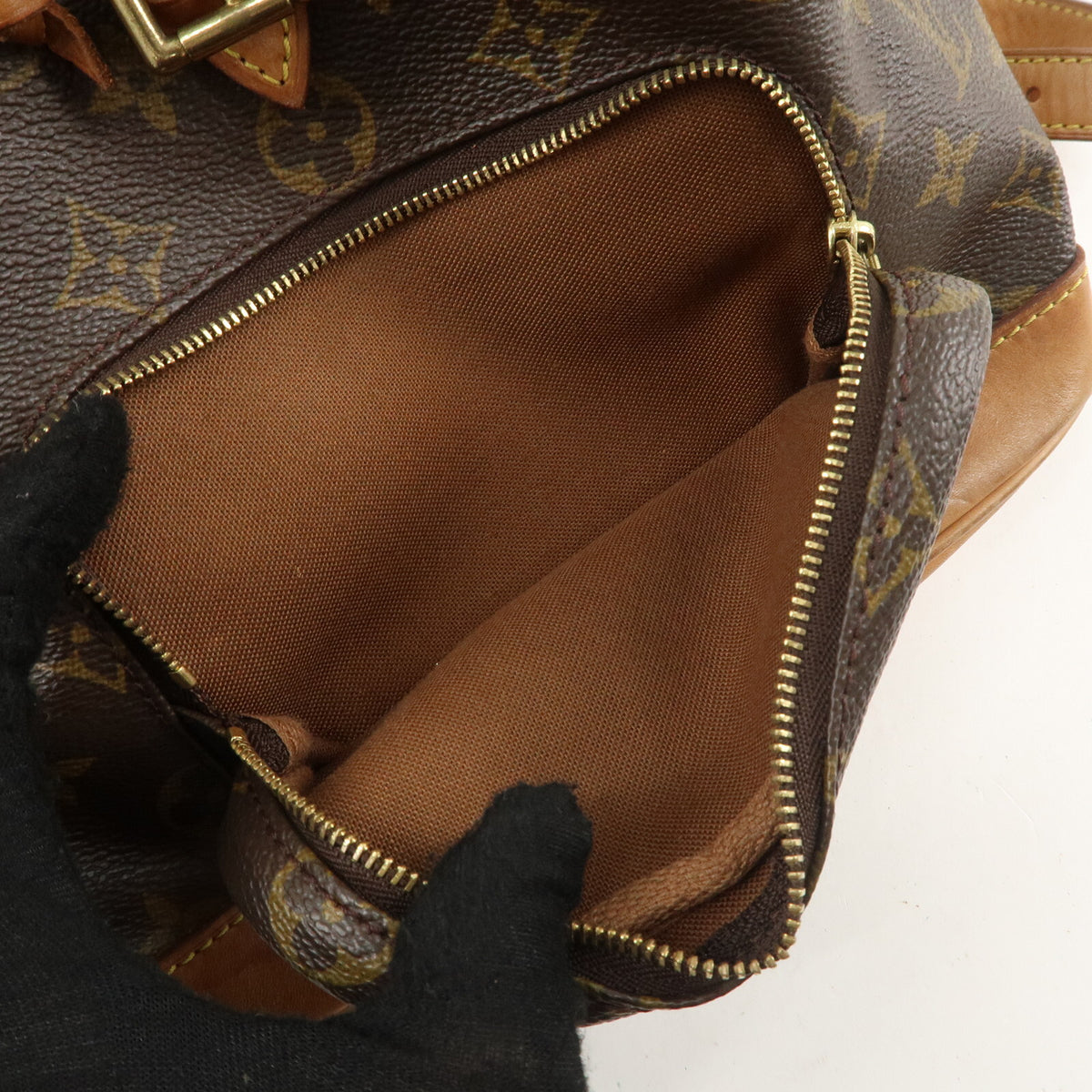 LOUIS VUITTON Monogram Montsouris MM Backpack M51136 Rucksack Preowned Auth8