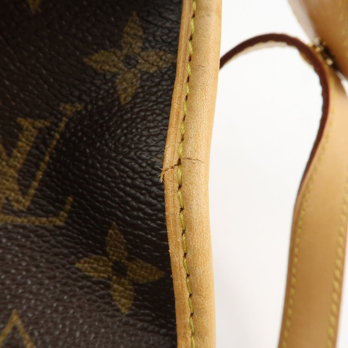Louis Vuitton Monogram Popincourt Long Shoulder Bag Brown Large Preowned Auth15