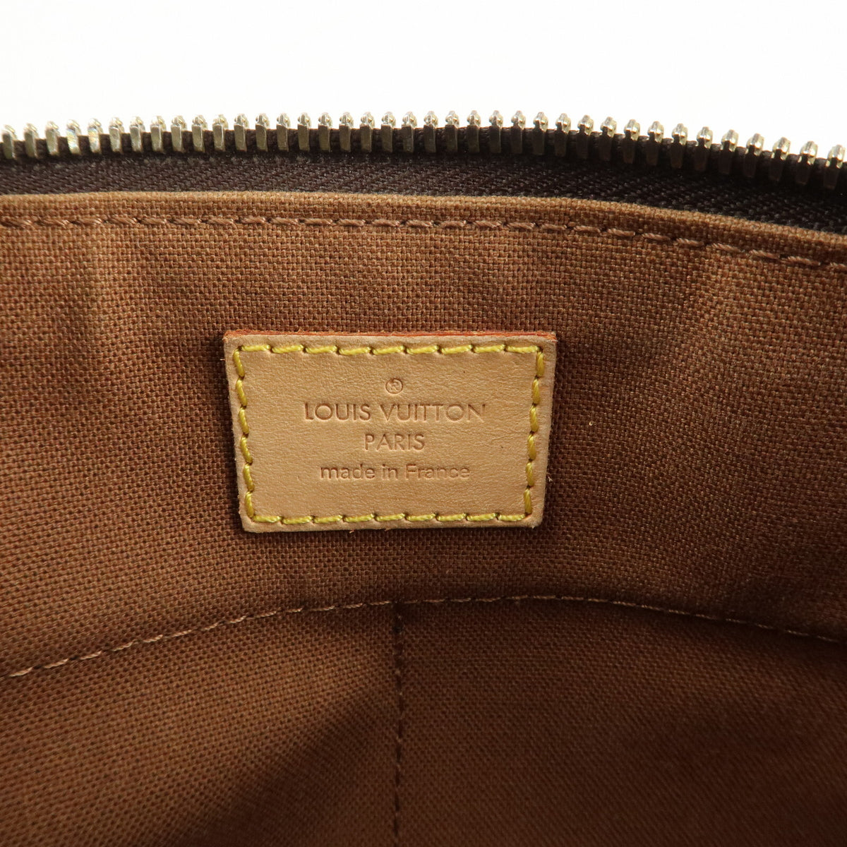 Louis Vuitton Monogram Popincourt Long Shoulder Bag Brown Large Preowned Auth22