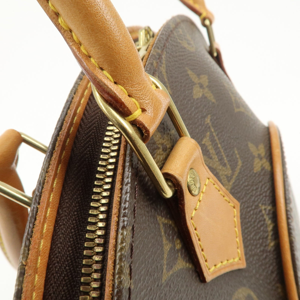 Louis Vuitton Handbag Monogram Canvas Ellipse PM Brown M51127 Auth Used F/S8