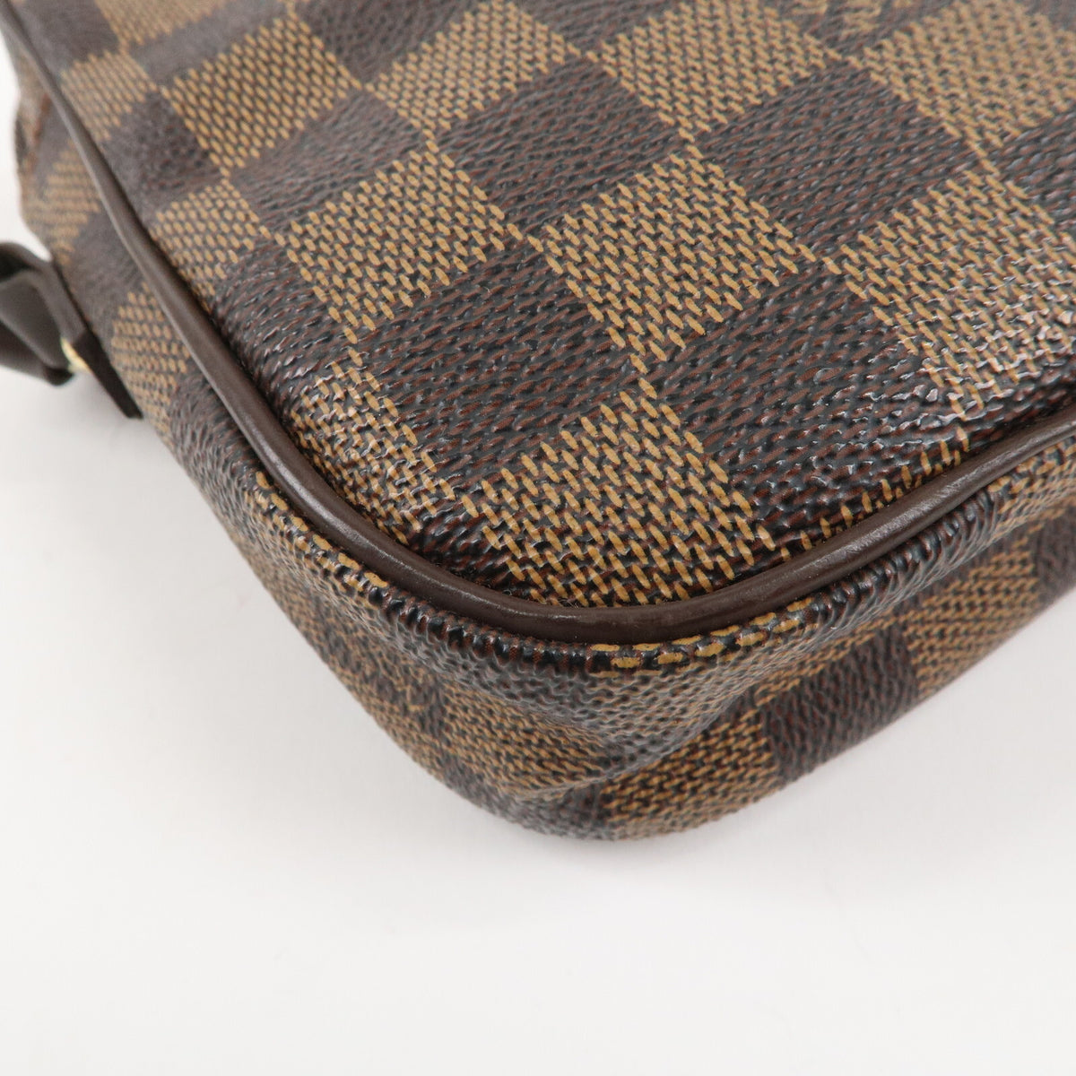 LOUIS VUITTON Damier Rift Mini Pochette Crossbody Shoulder Bag N60009 Preowned12