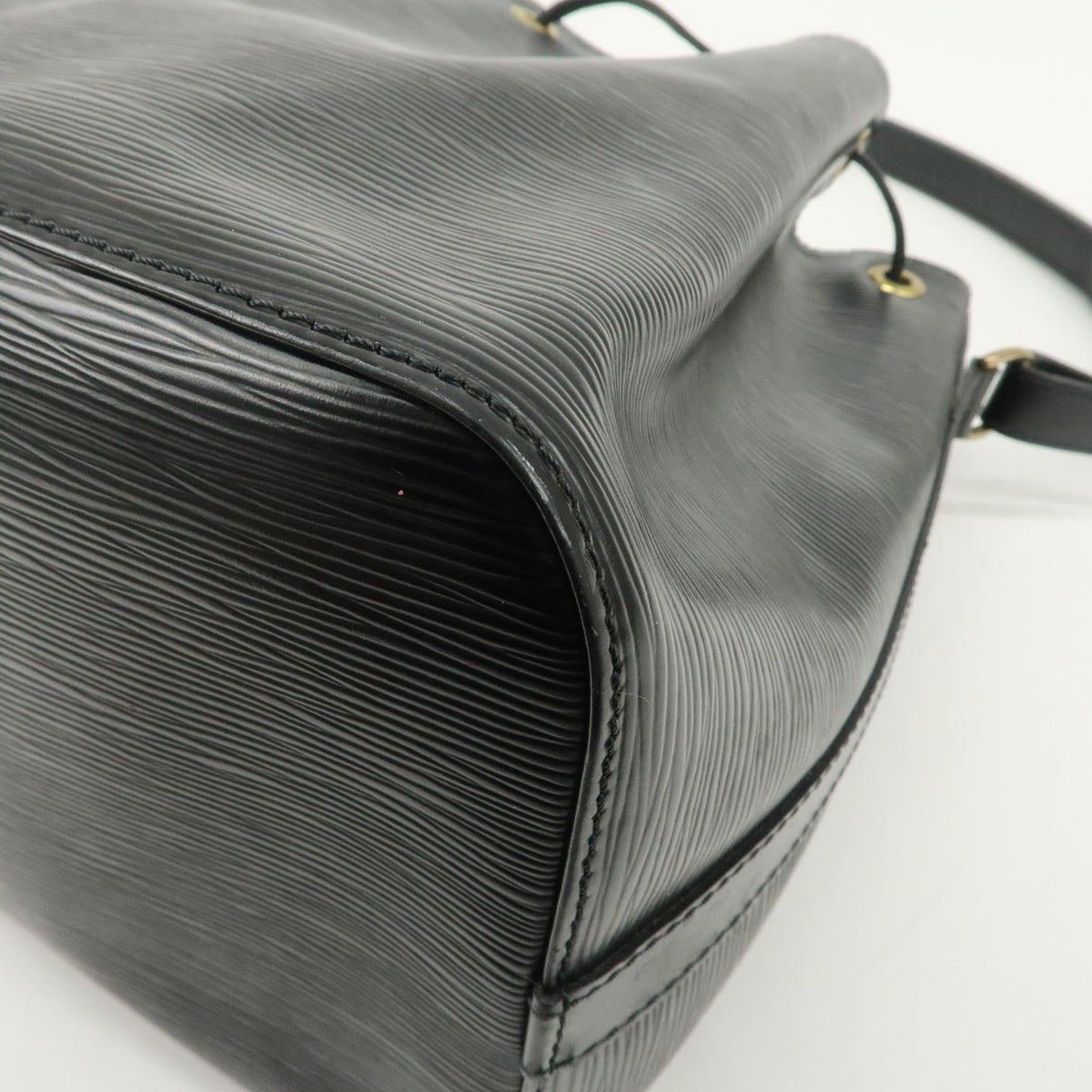 Louis Vuitton Shoulder Bag Epi Leather Petit Noe Noir Black M59012 Auth Used F/S14