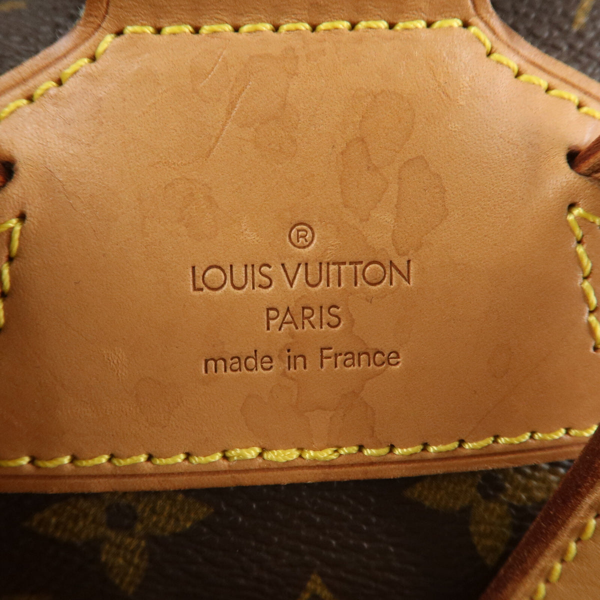 Louis Vuitton Montsouris MM Monogram Backpack M51136 Ruck Sack Preowned Auth22