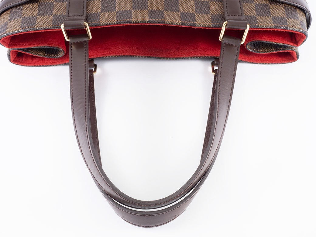 LOUIS VUITTON Uzes Damier Ebene Canvas Shoulder Tote Bag N51128 Preowned Auth11