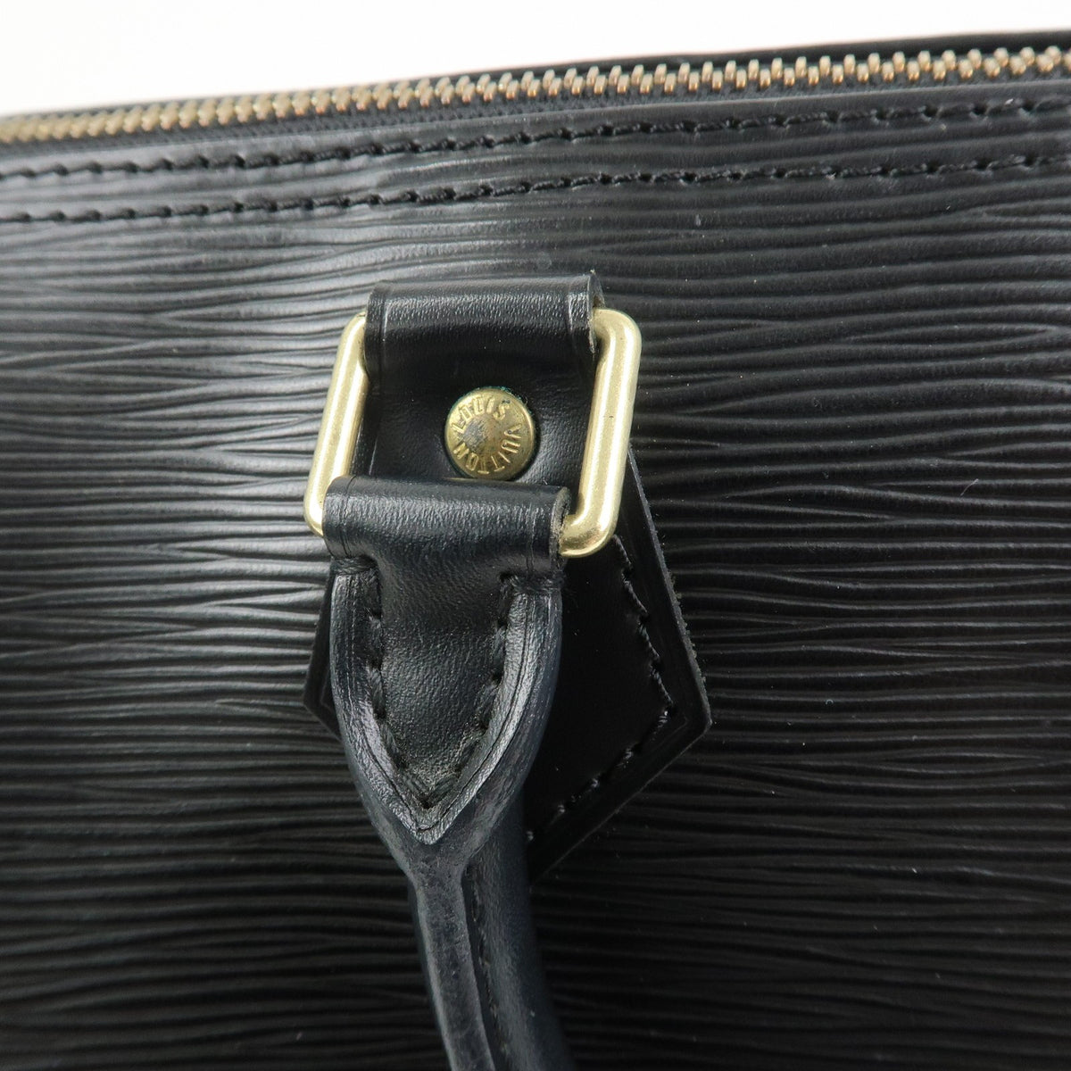 Louis Vuitton Handbag Speedy 25 Epi Leather Boston Bag Noir M59032 Used F/S9