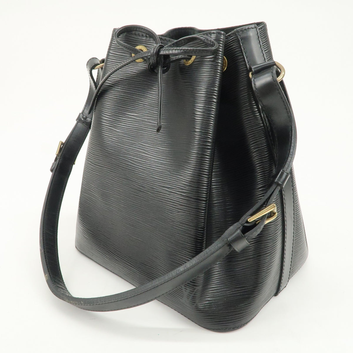 Louis Vuitton Shoulder Bag Epi Leather Petit Noe Noir Black M59012 Auth Used F/S2