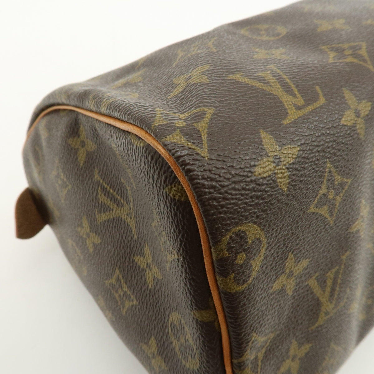 Louis Vuitton Monogram Speedy 25 Boston Bag Hand Bag Brown M41528 Auth Used F/S10