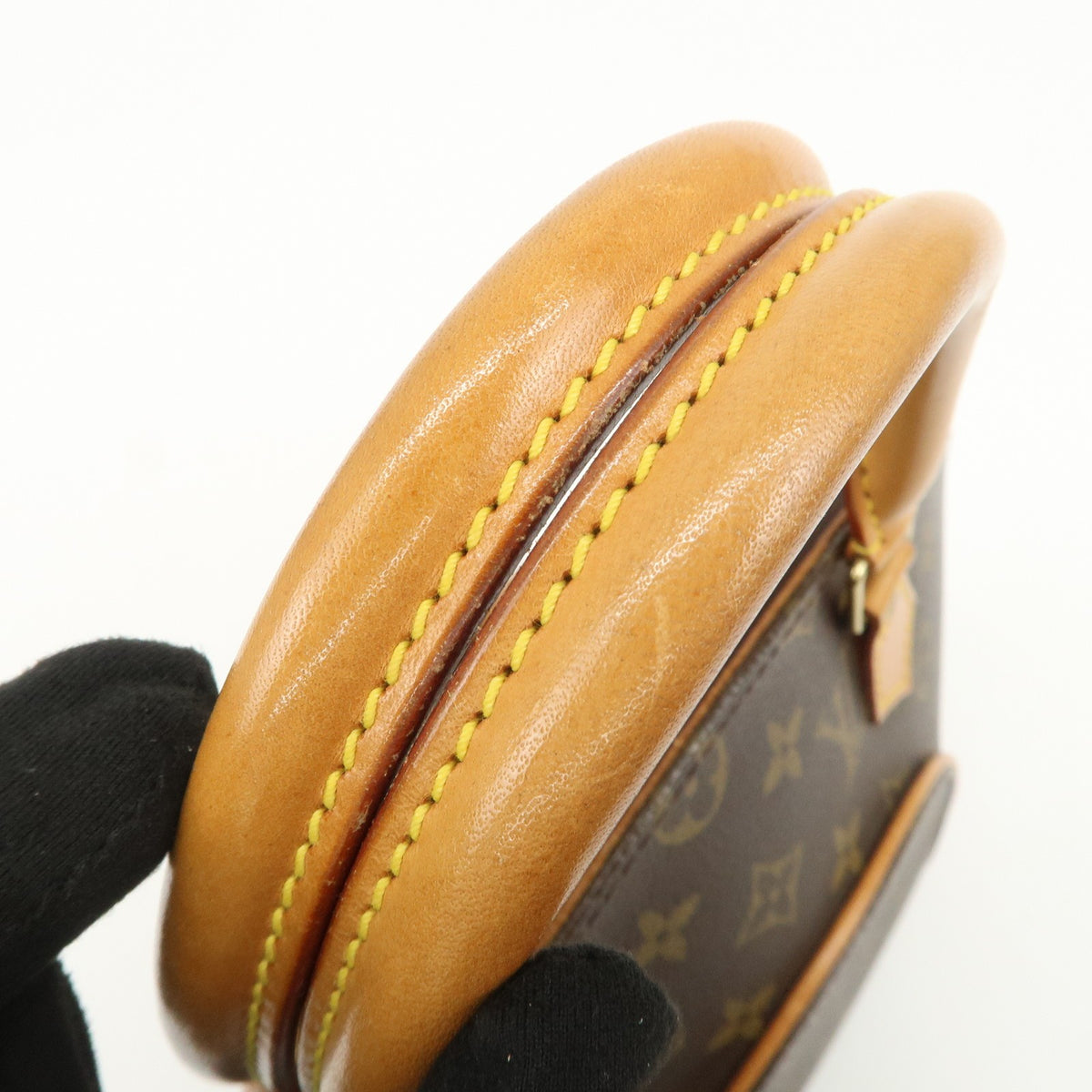Louis Vuitton Handbag Monogram Canvas Ellipse PM Brown M51127 Auth Used F/S6