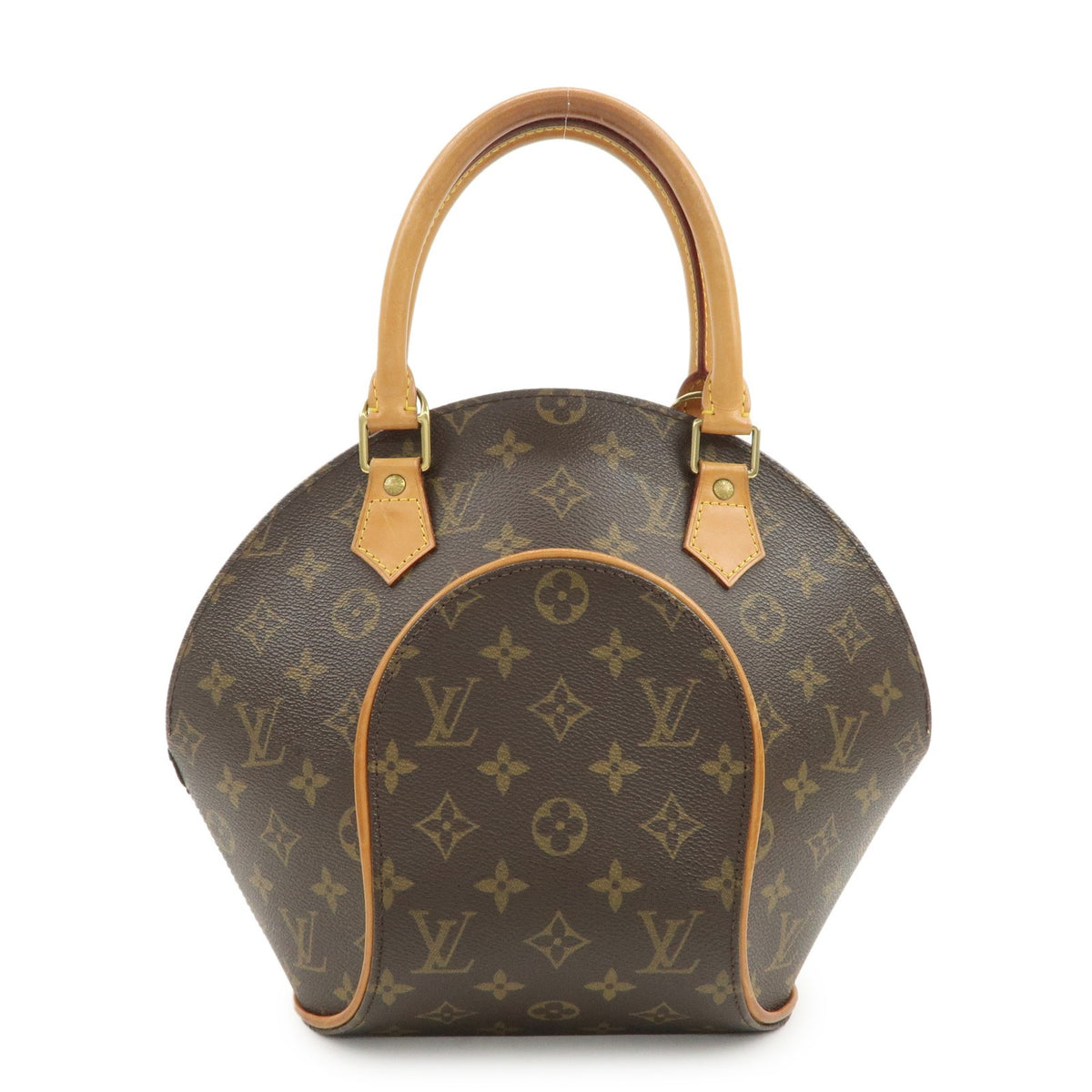 Louis Vuitton Handbag Monogram Canvas Ellipse PM Brown M51127 Auth Used F/S0