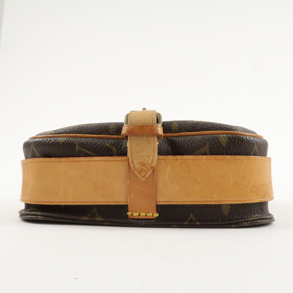 LOUIS VUITTON Mini Cartouchiere Monogram Crossbody Shoulder Bag M51254 Preowned4