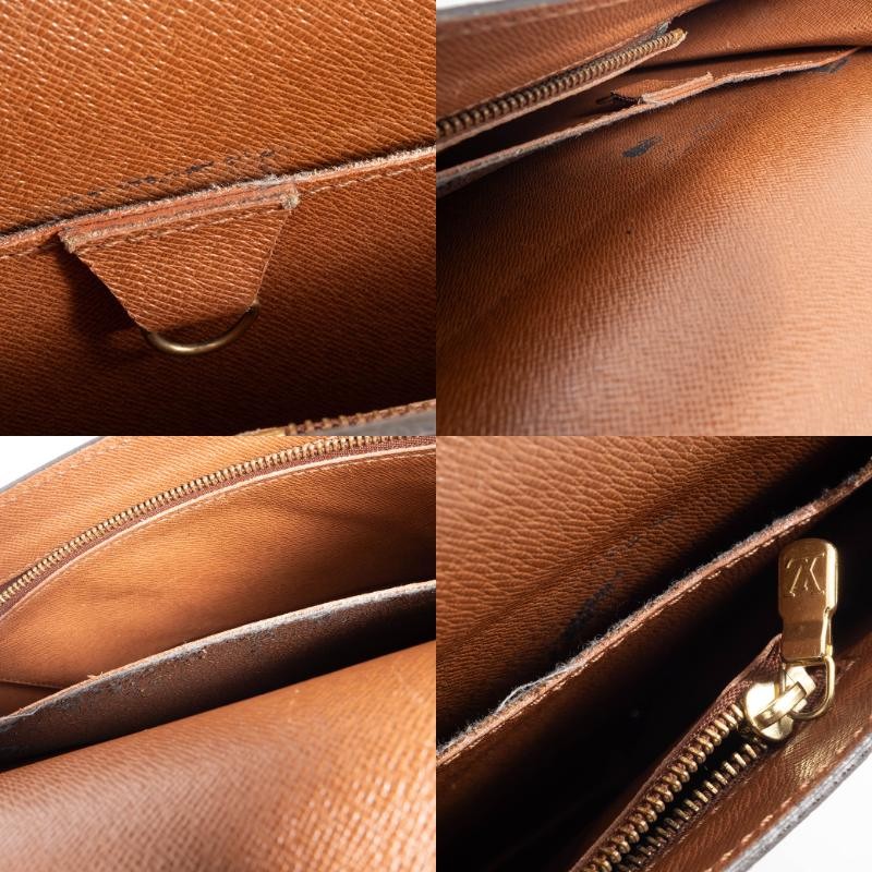 LOUIS VUITTON PorteDocuments Bandouliere Monogram Business Bag M53338 Preowned22
