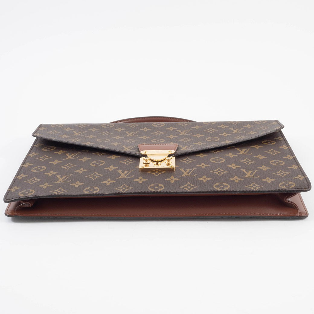 LOUIS VUITTON PorteDocuments Bandouliere Monogram Business Bag M53338 Preowned7
